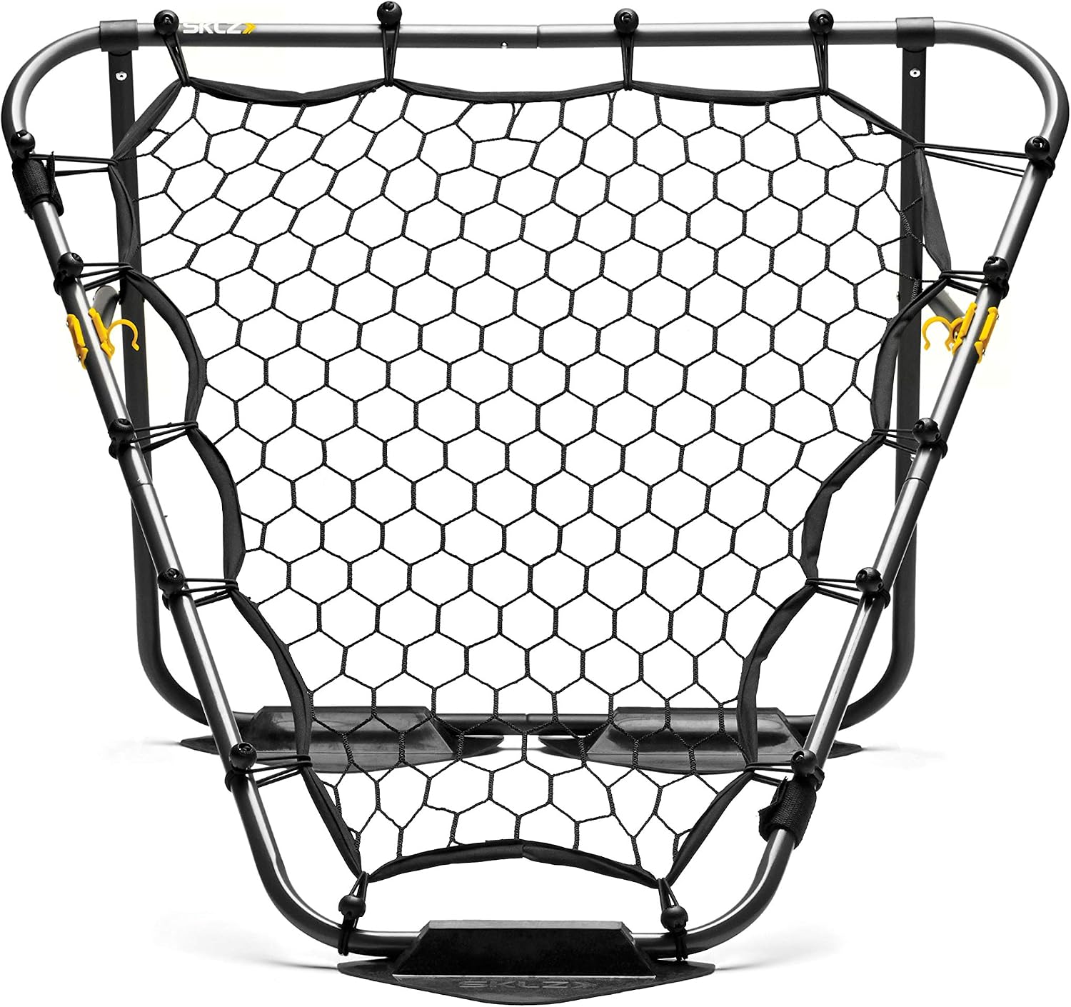SKLZ Solo Assist Portable Basketball Practice Rebounder, 42-Inch – Training Tool for Shooting, Passing, and Dribbling – Durable, Easy Setup Basketball Training Aid for Home or Court Use