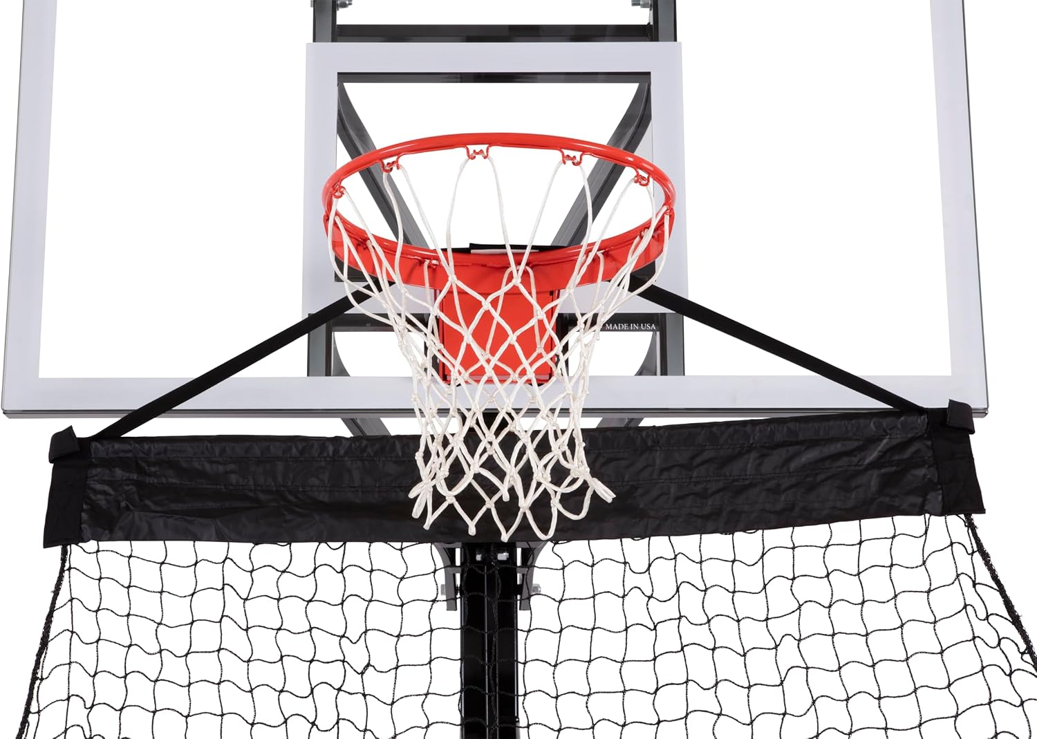 Goalrilla Basketball Hoop Return System Great for Solo Play or Free-Throw Practice and Compatible with Most In Ground Hoops , Black