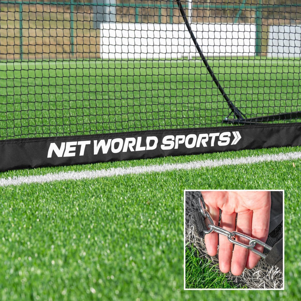 Stop that Ball™ Backstop Net Systems | Multi-Sport Ball Stop Net & Posts | Pop-Up, Freestanding & Socketed Options [7 Sizes]
