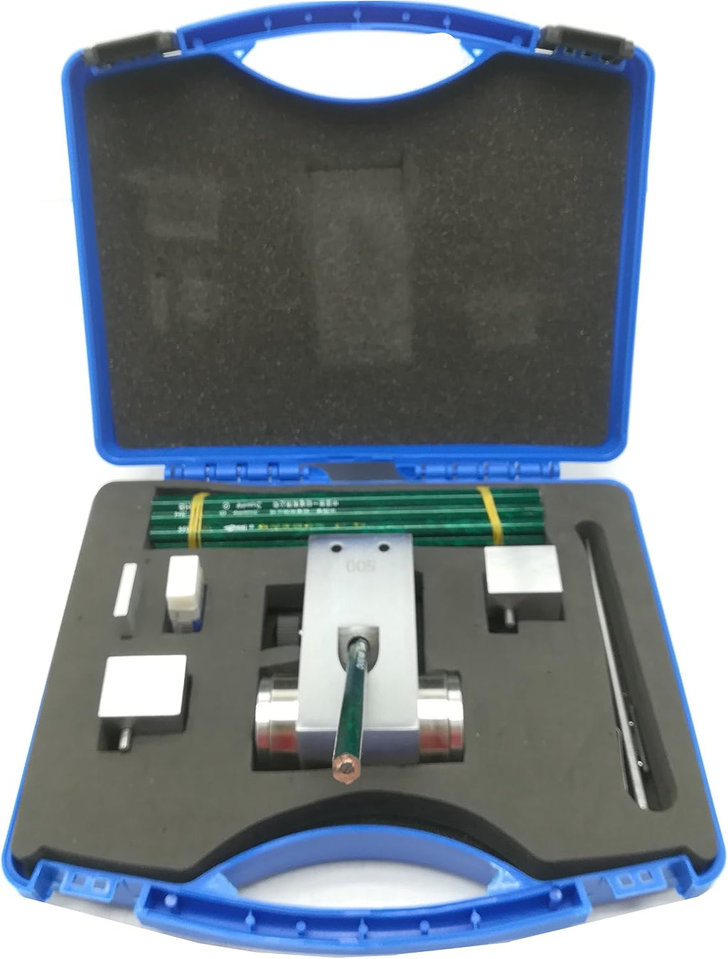 CGOLDENWALL Pencil hardness tester QHQ-A Paint Coating Film Scratch Tester Kit with 13 Pcs Pencils 500/750/1000g Weights for Abrasion, Scratch Resistance Test