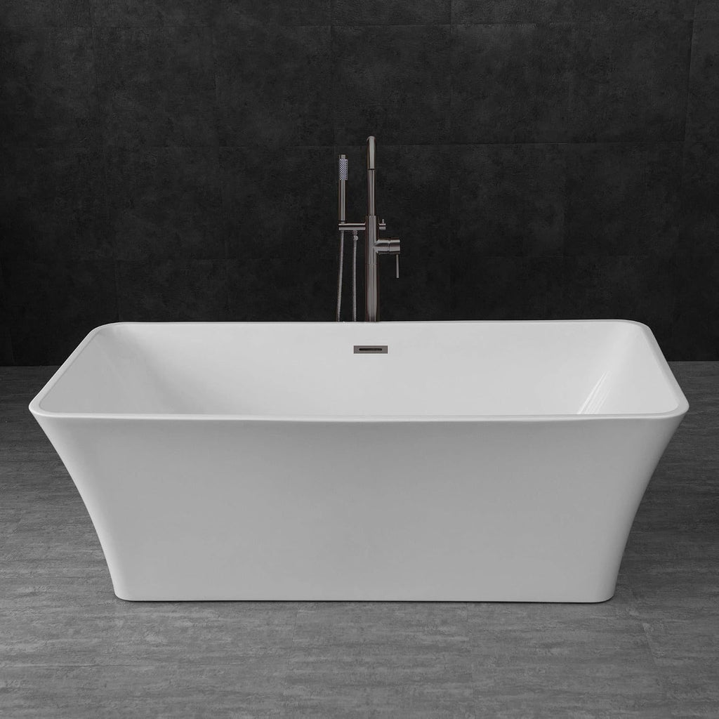 WOODBRIDGE B0004-MB-Drain &O Bathtub, White