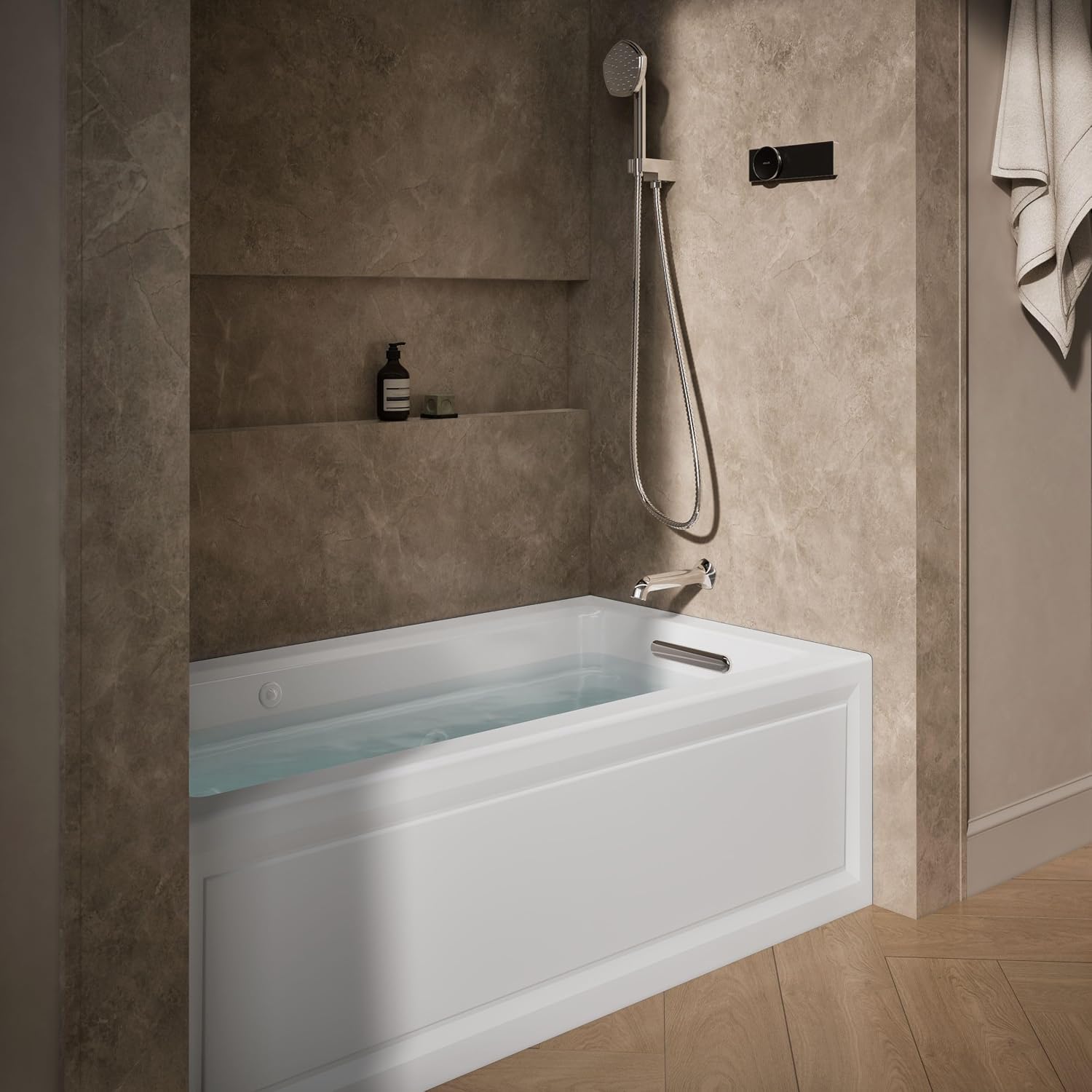 Kohler K-1122-XGHRA-0 Archer Bathtub, White