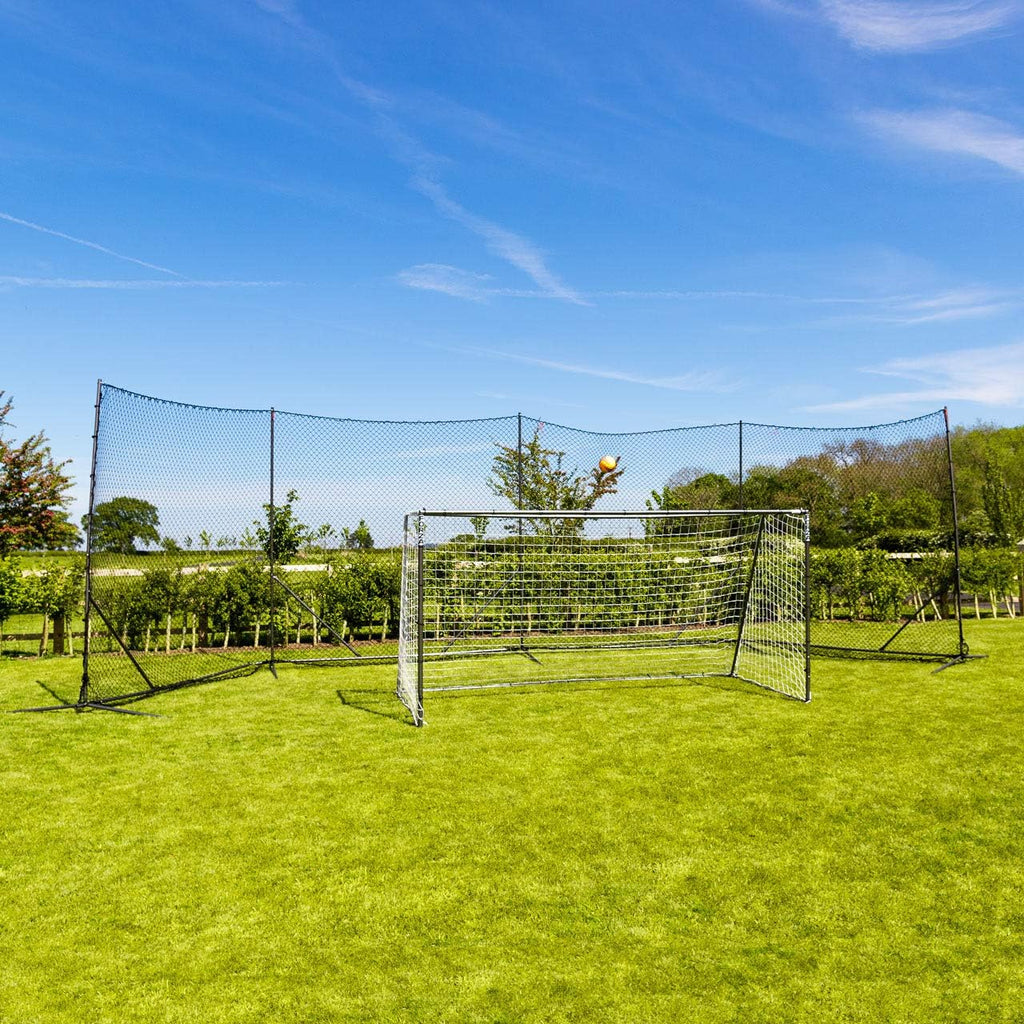 Stop that Ball™ Backstop Net Systems | Multi-Sport Ball Stop Net & Posts | Pop-Up, Freestanding & Socketed Options [7 Sizes]