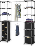 Whitmor Modern Industrial Freestanding Closet Organizer