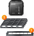 PlustekOpticFilm 8200i SE Film & Slide Scanner Converter + 35mm Mounted Slide Holders kit x 2