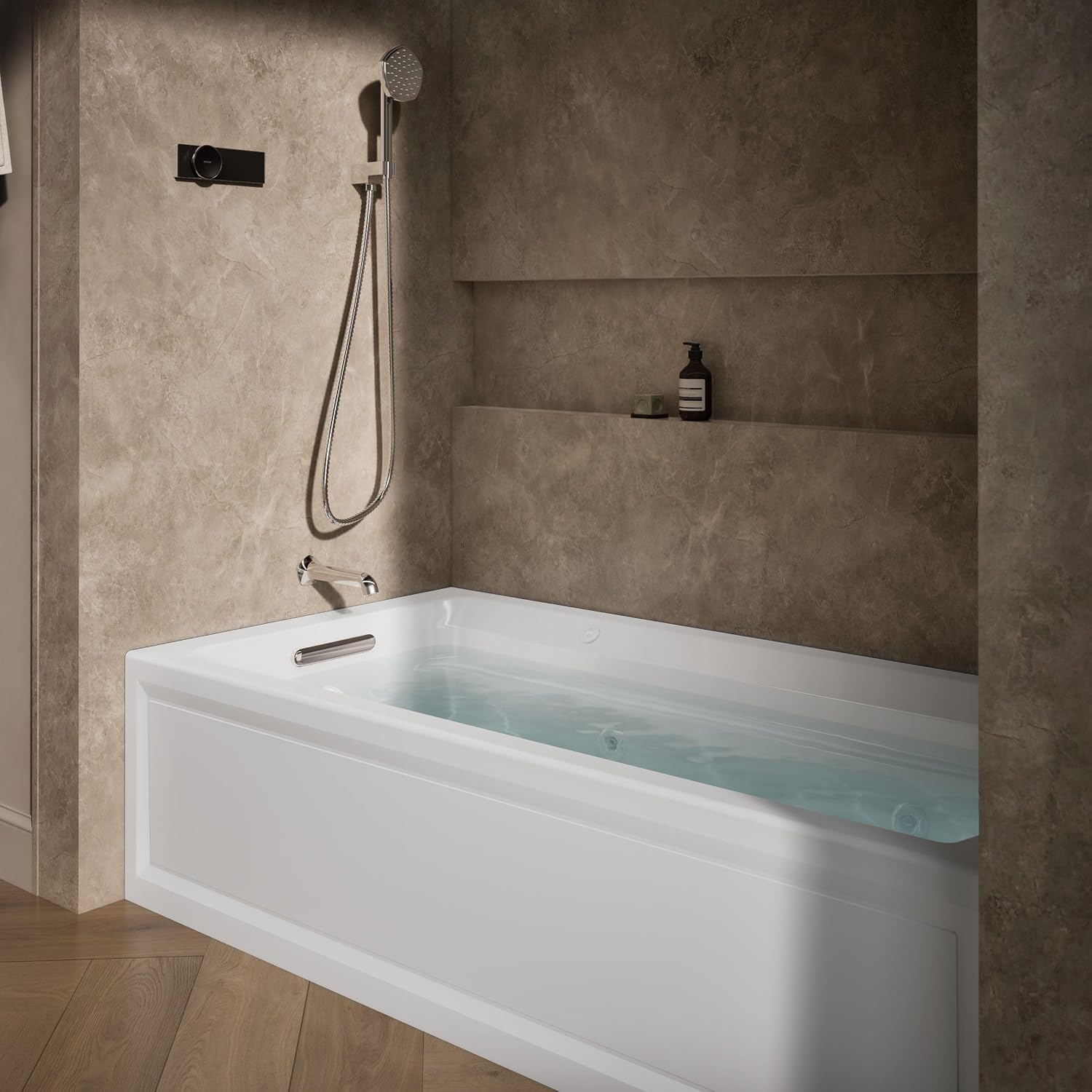 Kohler K-1124-XGHLA-0 Archer Bathtub, White