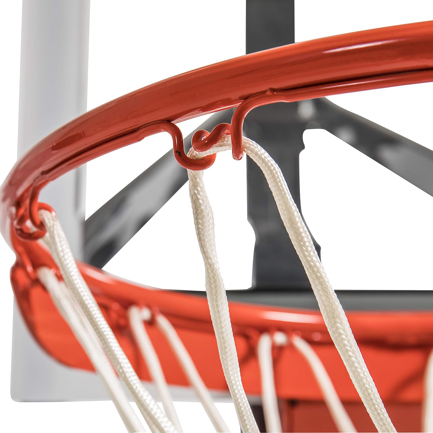 Goalsetter HD Breakaway Single Spring Basketball Rim Includes Mounting Hardware and Nylon Net