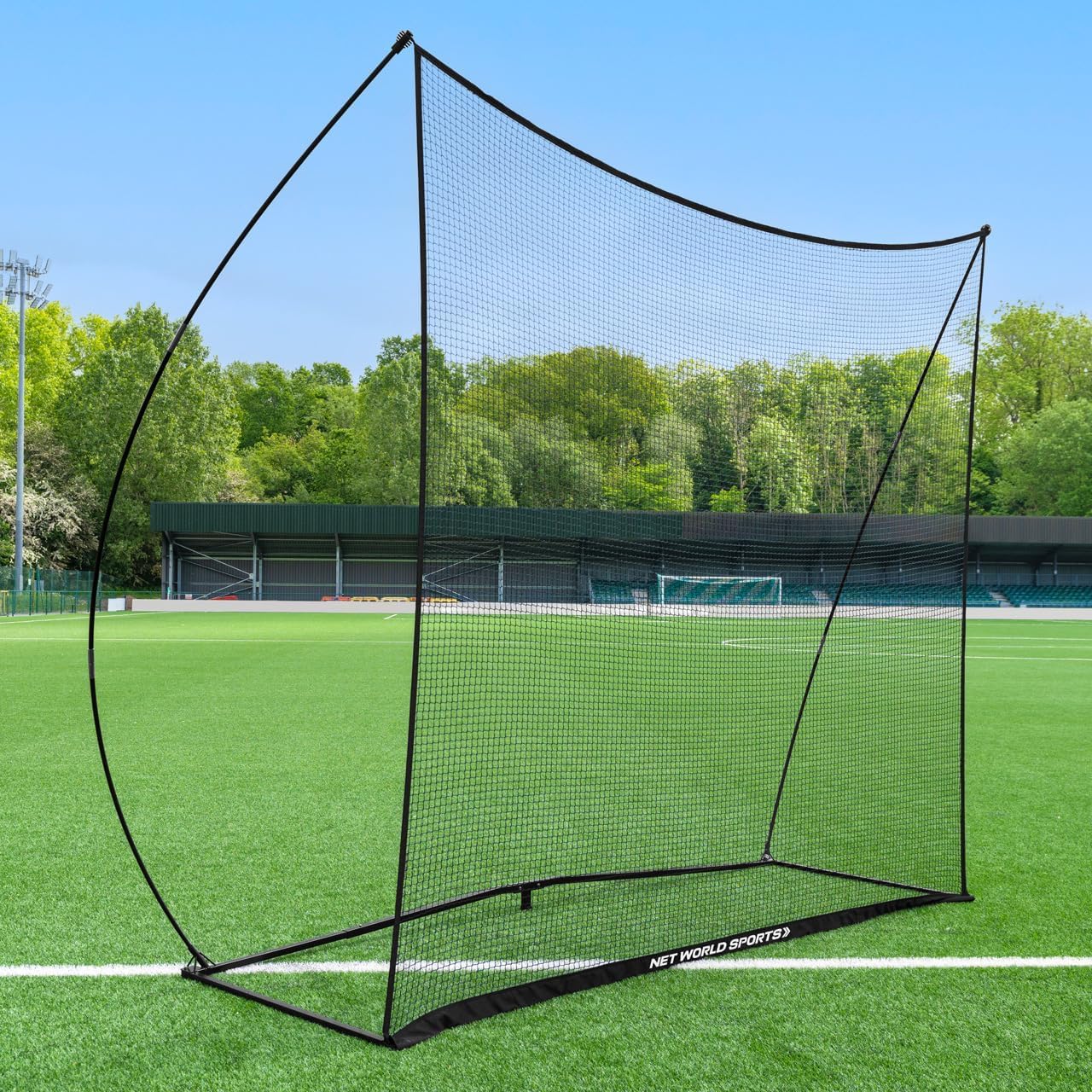 Stop that Ball™ Backstop Net Systems | Multi-Sport Ball Stop Net & Posts | Pop-Up, Freestanding & Socketed Options [7 Sizes]