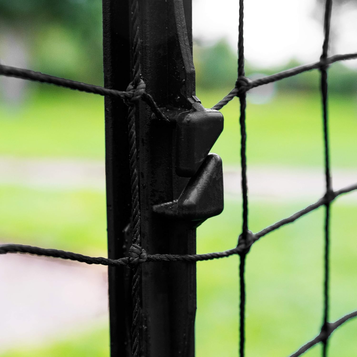 Cricket Ball Stop Net | Backyard Backstop Netting [66ft x 3ft Post and Net Package]