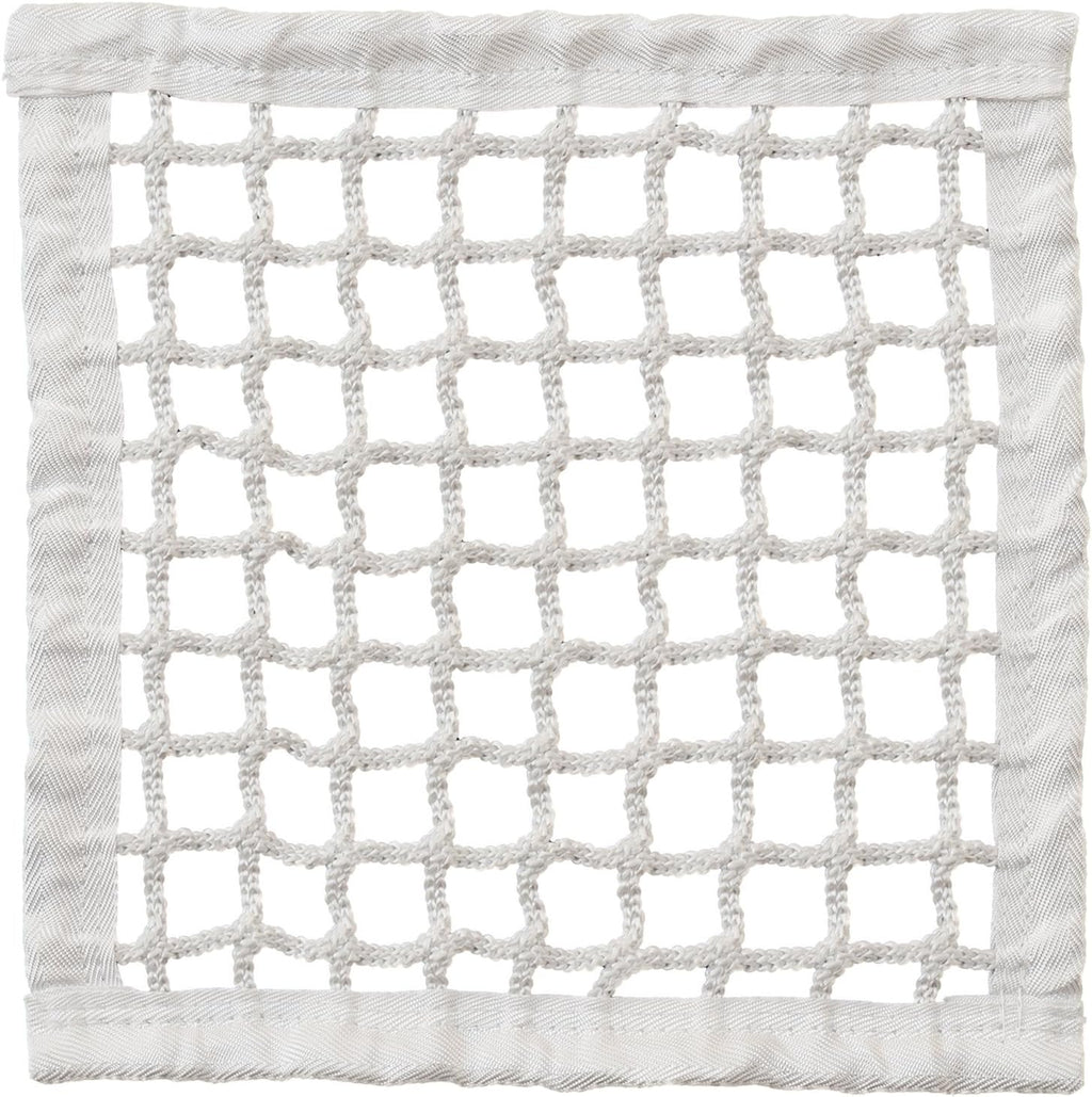Champion Sports Lacrosse Goal Net - 7mm Official Size White Nylon Net Replacement (Pack of 2)