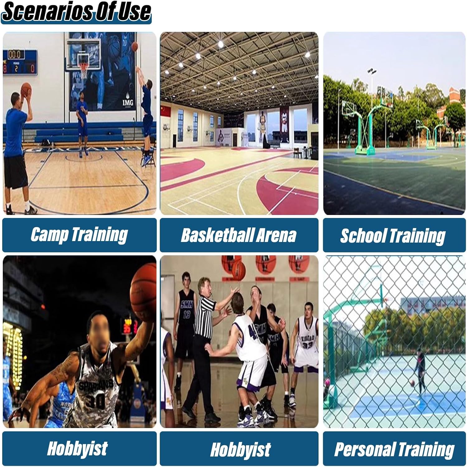 Portable Basketball Net Catcher Ball Return, Basketball Rebounder Equipment with 180° Basketball Return Chute/Basketball Goal Trainer for Pole/Wall Mounted Hoops