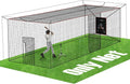 Baseball Softball Batting Cage Net with Realistic Catcher, Net Only, Backyard Practice Batting Cage Net, Heavy Duty Multi-Purpose Sports Net with Door