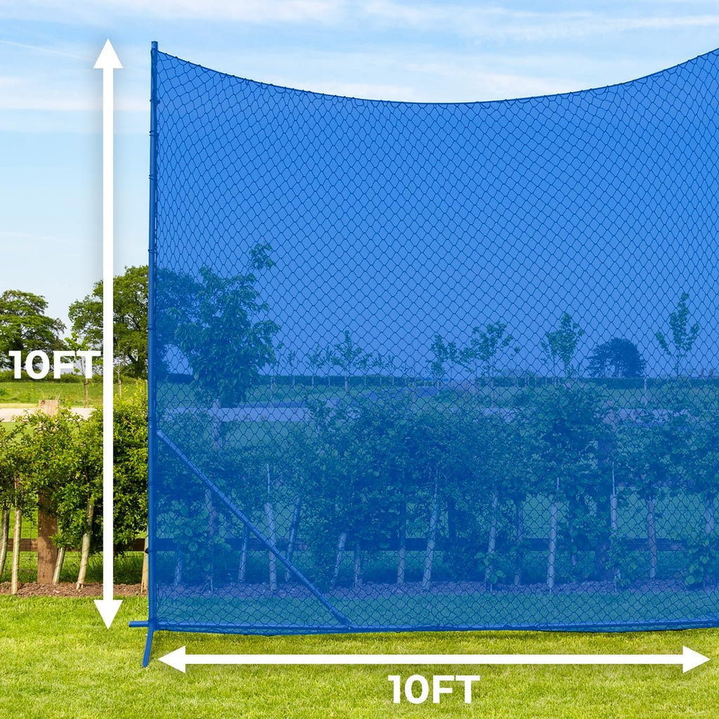 Stop that Ball™ Backstop Net Systems | Multi-Sport Ball Stop Net & Posts | Pop-Up, Freestanding & Socketed Options [7 Sizes]