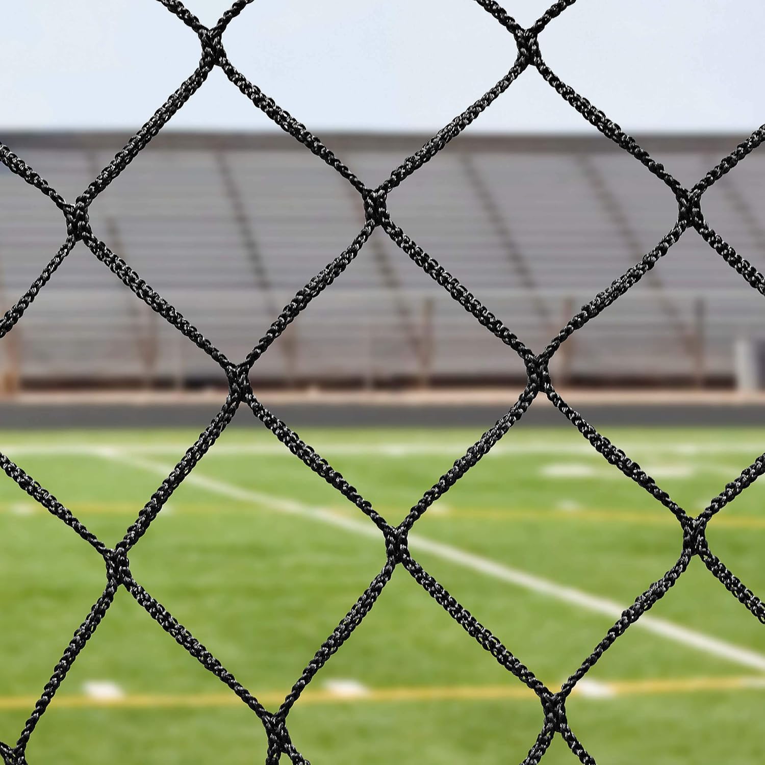 FORZA Football Quarterback Throwing Net | 8ft x 8ft Quarterback Target Net with 5 Pockets, Portable Practice Net for Football Accuracy Training