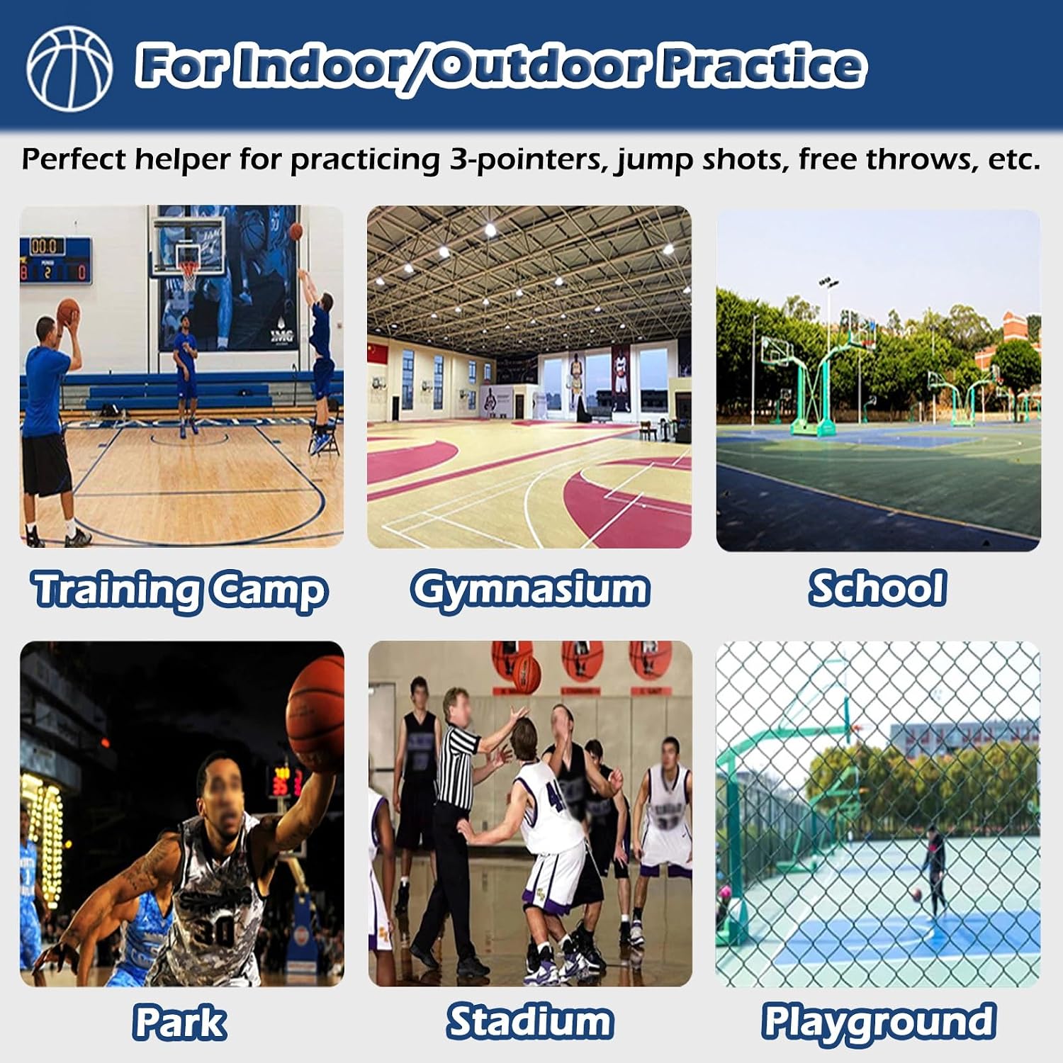 Indoor/Outdoor Basketball Return with Wheels, Portable Basketball Net Catcher with 180° Rotatable Chute, Shooting Training Rebounder System Easy to Fold