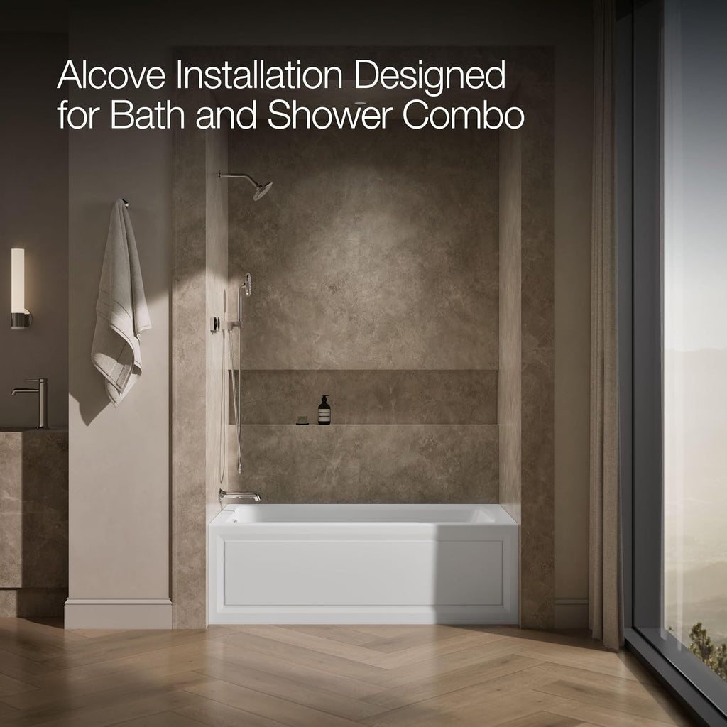 Kohler K-1122-GHLA-0 Archer Bathtub, White