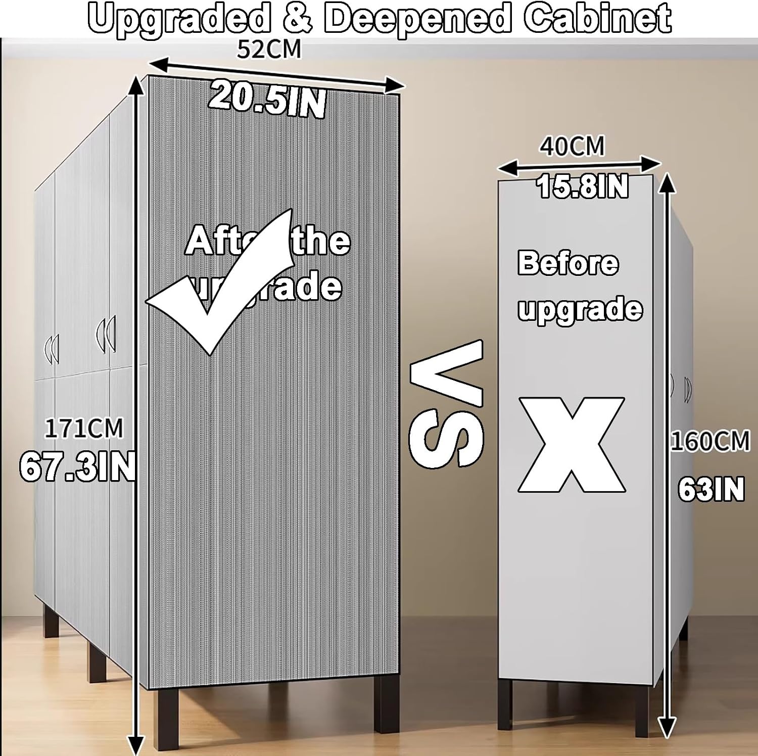 Foldable Portable Closet Wardrobe on Wheel 2000Ibs Heavy-Duty Clothing Rack with Cover Freestanding Metal Clothing Rack Armoire Storage System Rolling Garment Racks(49in/125cm)