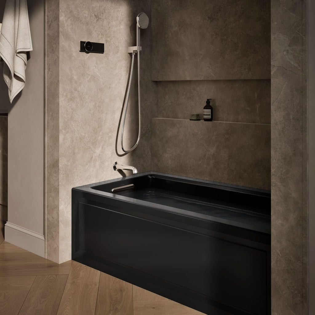 Kohler K-1122-GHLA-7 Archer Bathtub, Black Black