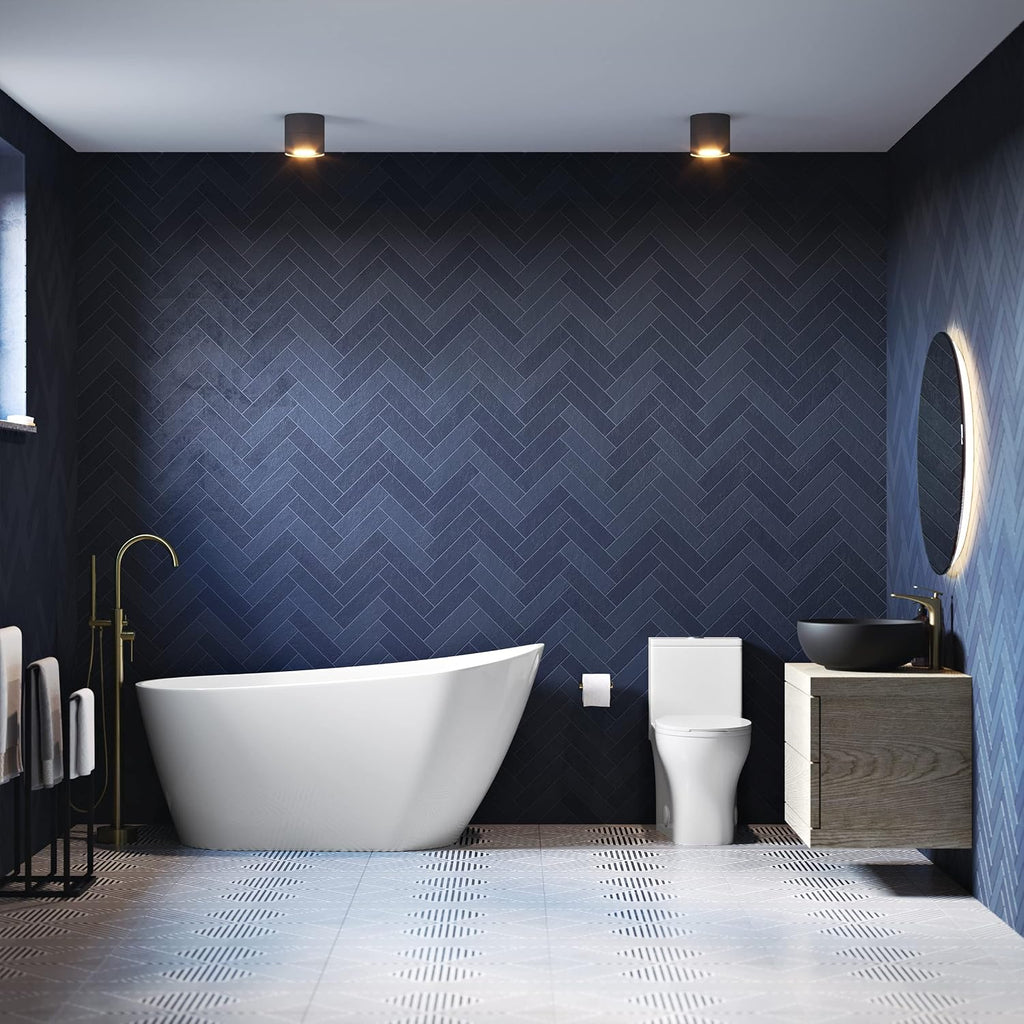 Sublime 60' Single Slipper Freestanding Bathtub