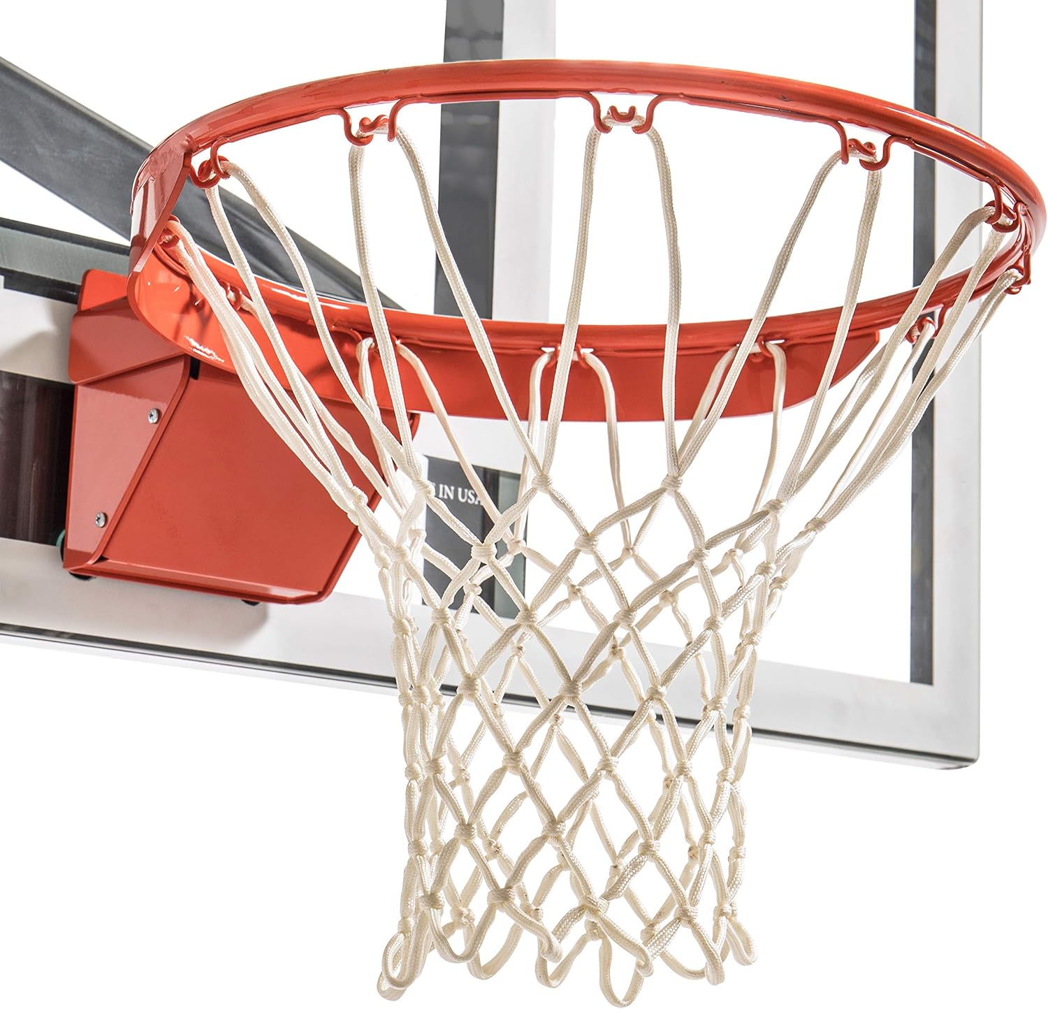 Goalsetter HD Breakaway Single Spring Basketball Rim Includes Mounting Hardware and Nylon Net