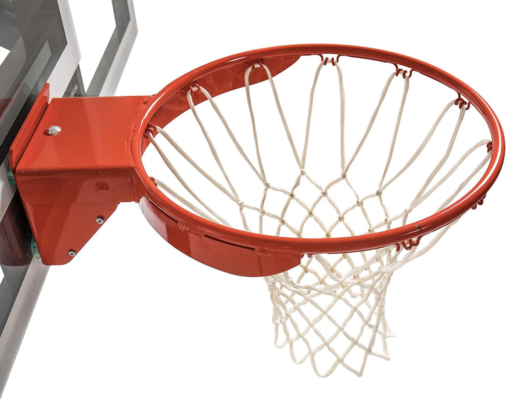 Goalsetter HD Breakaway Single Spring Basketball Rim Includes Mounting Hardware and Nylon Net
