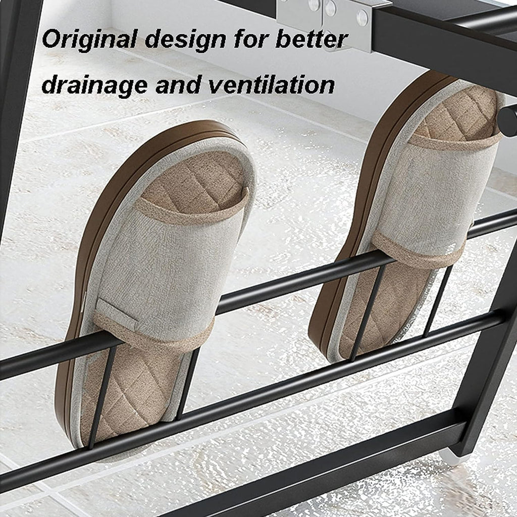 Laundry Drying Rack Floor Aluminum Alloy Clothes Drying Rack Collapsible Hanger Large Capacity Compact Hanging Racks for Garment Balcony Bedroom(130cm/51in)