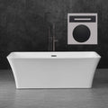 WOODBRIDGE B0004-MB-Drain &O Bathtub, White