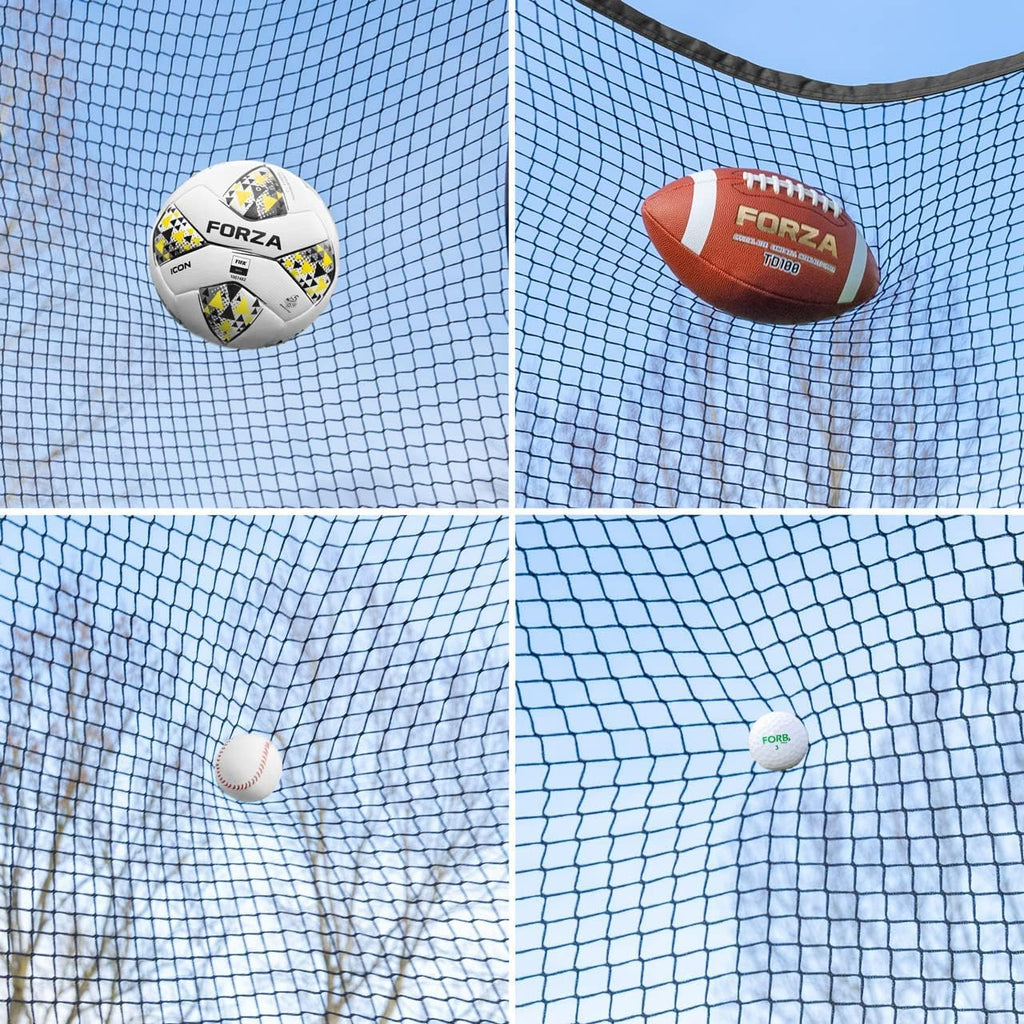 Stop that Ball™ Backstop Net Systems | Multi-Sport Ball Stop Net & Posts | Pop-Up, Freestanding & Socketed Options [7 Sizes]