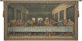Charlotte Home Furnishings Tapestry Wall Hanging for Bedroom Aesthetic 30x54 in, Last Supper Colorful Wall Art Tapestry, Italian Brown Tapestry Living Room Decor, Thick Cotton Fabric Jacquard Woven