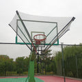 Basketball Shot Returner Hanging Basketball Return Net Rebounder, Metal Basketball Shooting Trainer Equipment with Storage Bag, Rotatable Portable Ball Return System