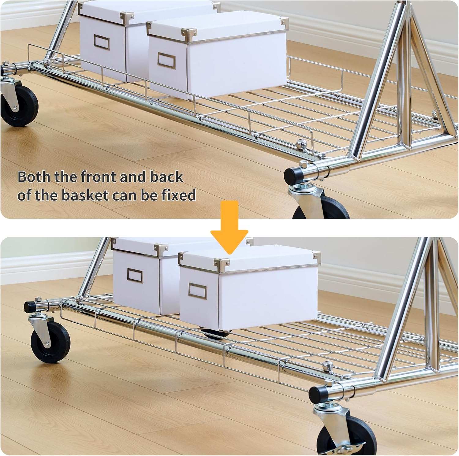 Heavy-Duty 600LBS Rolling Clothes Rack - Commercial-Grade, Adjustable, Extendable & Collapsible Garment Rack with Wheels and Triangular Stability Bracket