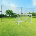 Ball Stop System - Soccer Backstop Net, Heavy Duty, High Impact, Practice Barrier