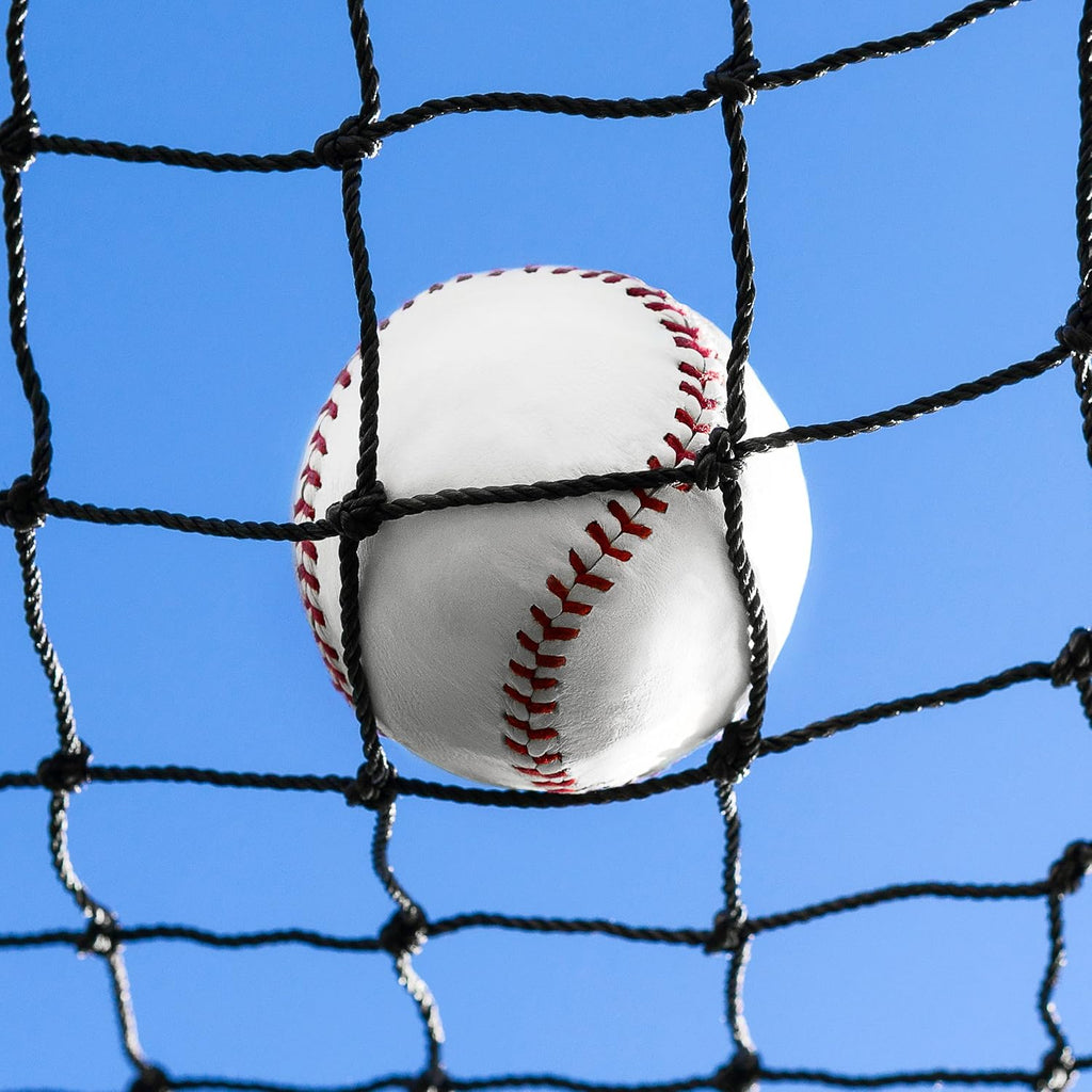 Premium Fully Edged Baseball Netting Panels | Heavy Duty #42 Grade & UV Stabilized - Overlocked Edging for Guaranteed Durability [Available in 21 Sizes]