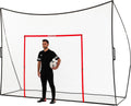 QUICKPLAY MEGA NET Portable Backstop Netting | Fast Set-Up Free-Standing Sports Net Barrier | Available in 12x9' & 32x9'
