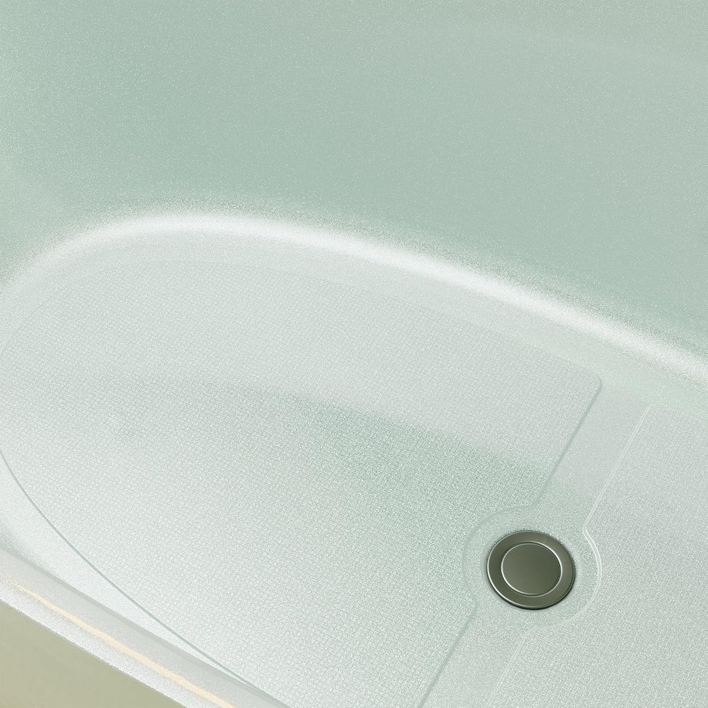 Empava PRO Series Freestanding Bathtub, Deep Soaking Acrylic Spa Tub for Adults, Sculptural Stand Alone Tub for Master Bathrooms, 67'