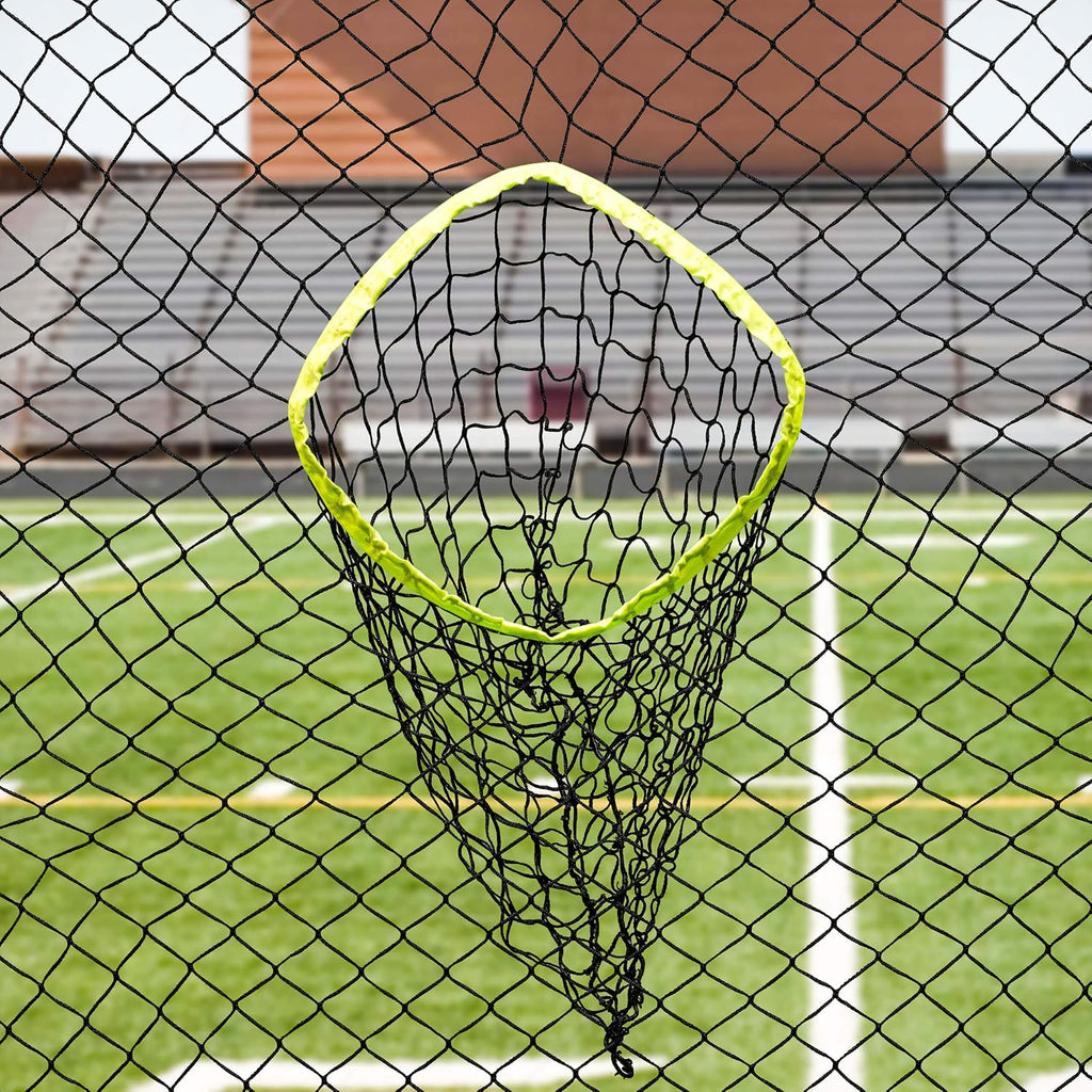 FORZA Football Quarterback Throwing Net | 8ft x 8ft Quarterback Target Net with 5 Pockets, Portable Practice Net for Football Accuracy Training