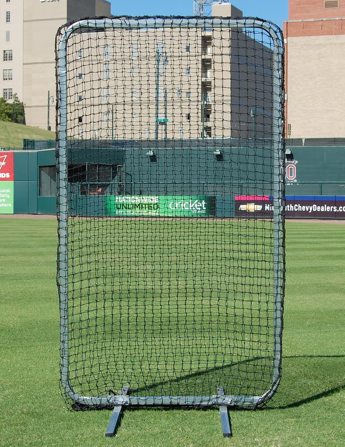 Trigon Sports Mini Fungo Protective Screen Replacement Net, Softball & Baseball Pitching Net, Screen Softball Net for Training, Size: 7' x 4' (Replacement Net Only)