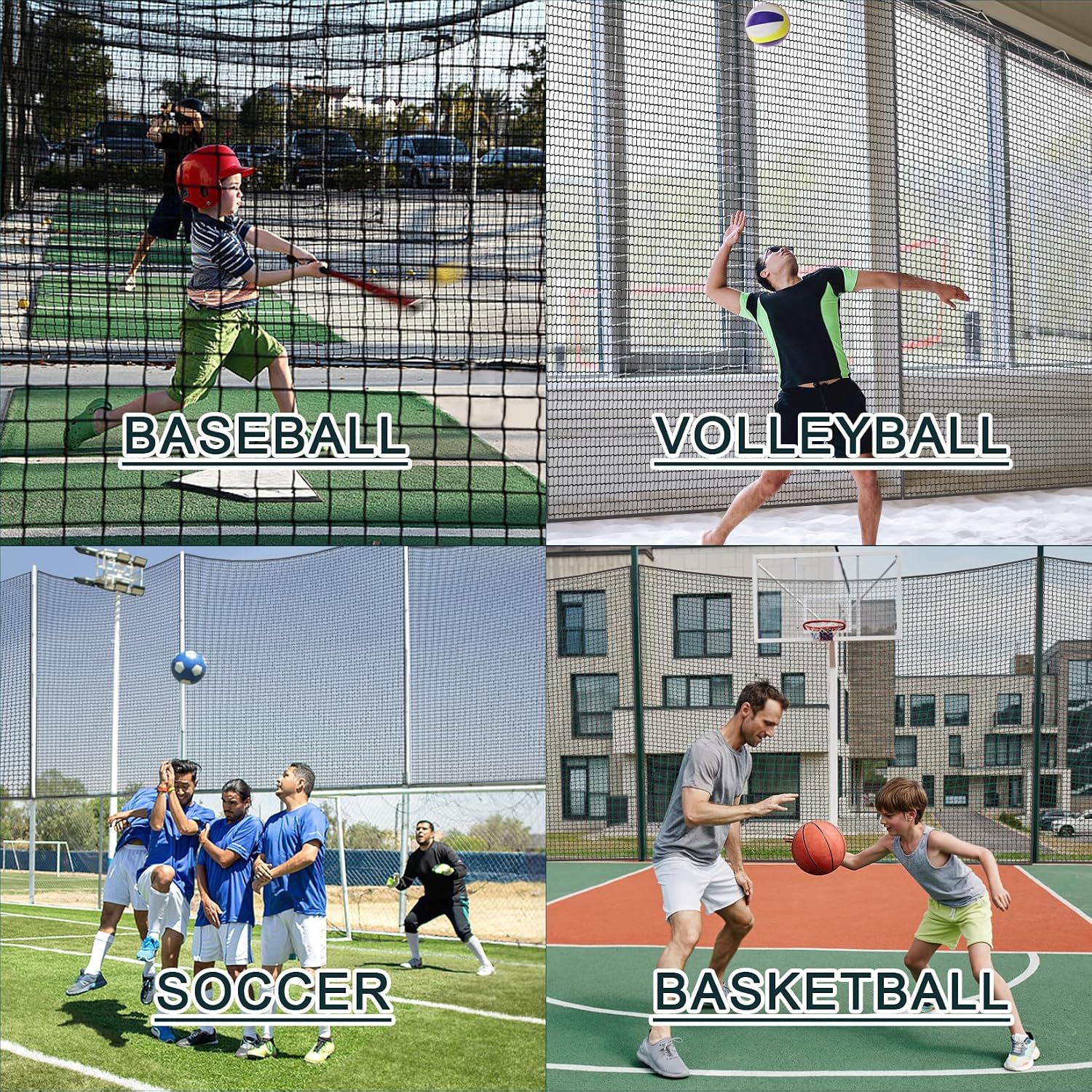 Heavy Duty Golf Practice Net, High-Impact Golf Hitting Net for Indoor/Outdoor Use