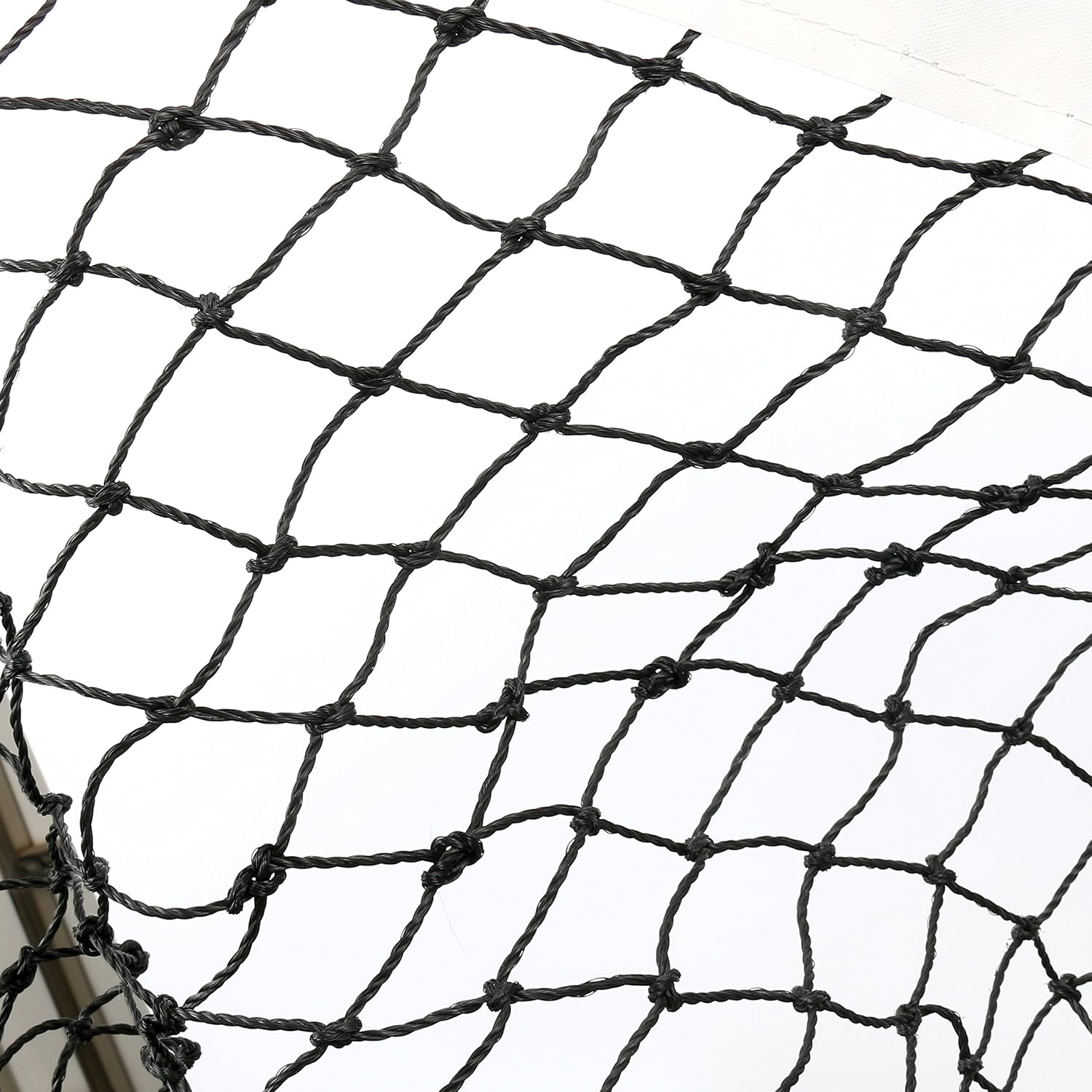 Baseball Backstop Net，Soccer Ball Hitting Netting，Heavy Duty Sports Netting，Soccer Backstop Net，Sports Netting for Backyard，Nylon Baseball Backstop Net (10x20ft)