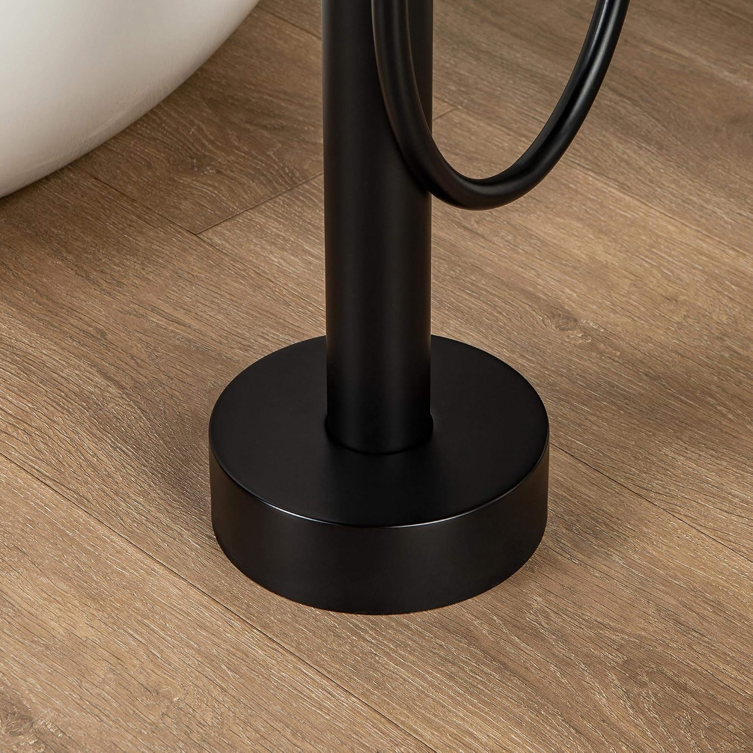 WOODBRIDGE F0006 MBRD Faucet, (L) 10 3/4' x (W) 6-1/4' x (H) 43-7/8, Matte Black