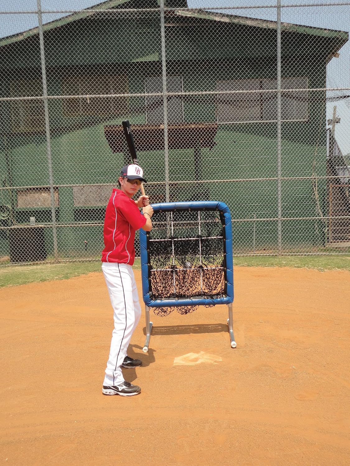 Pitchers Pocket® The Original 9 Hole Pitching Net | Softball & Baseball Pitching Target