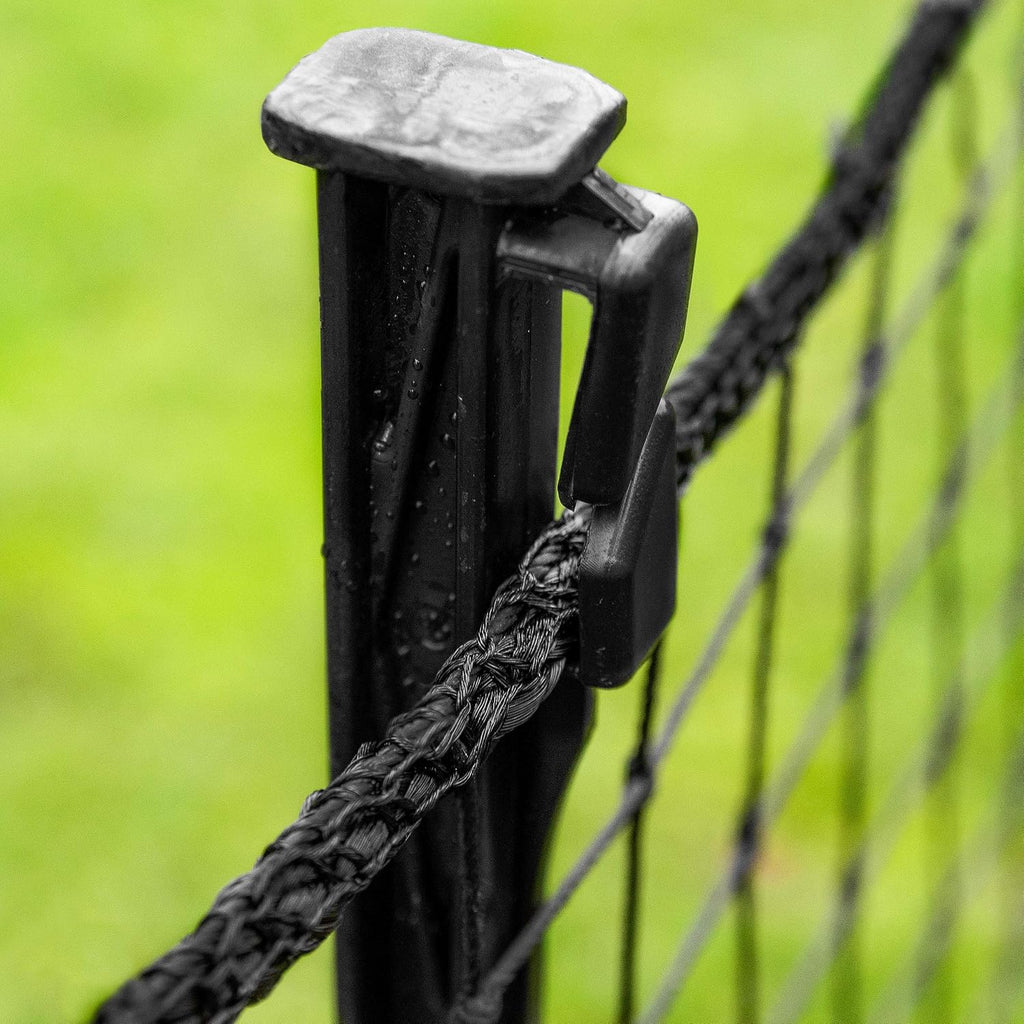 Cricket Ball Stop Net | Backyard Backstop Netting [66ft x 3ft Post and Net Package]