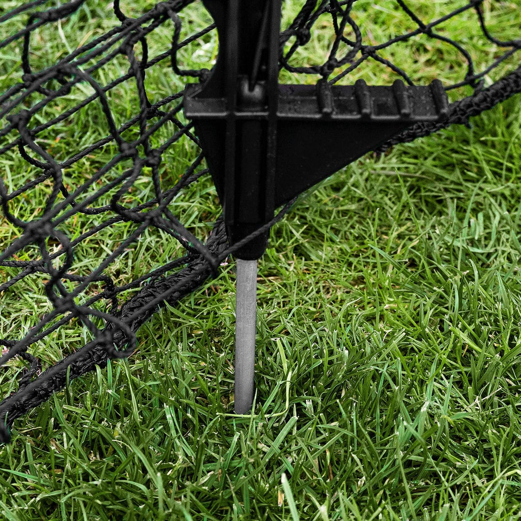 Cricket Ball Stop Net | Backyard Backstop Netting [66ft x 3ft Post and Net Package]